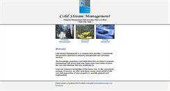 Desktop Screenshot of coldstreammgt.com